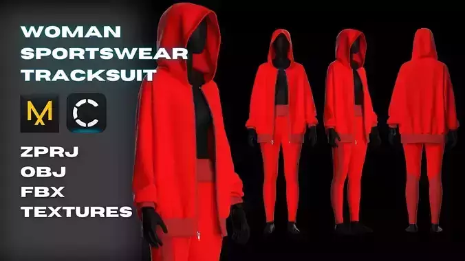 Woman Sportswear - Tracksuit - Hoodie - Leggings