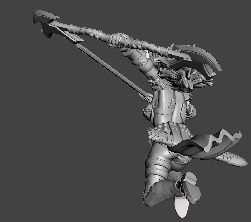 Angela 3d model for 3d printing 3D print model_3