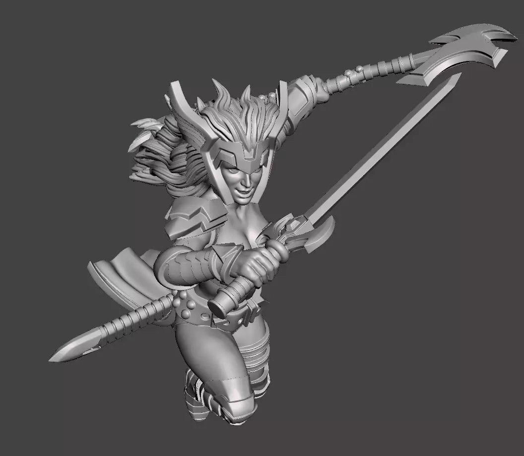 Angela 3d model for 3d printing 3D print model_0