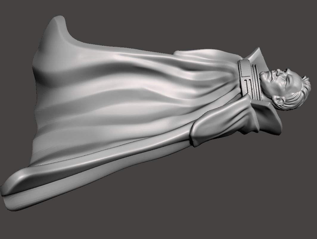 cape man 3d model for 3d printing 3D print model_1