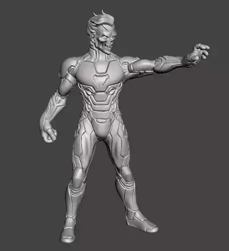 metal man 3d printing