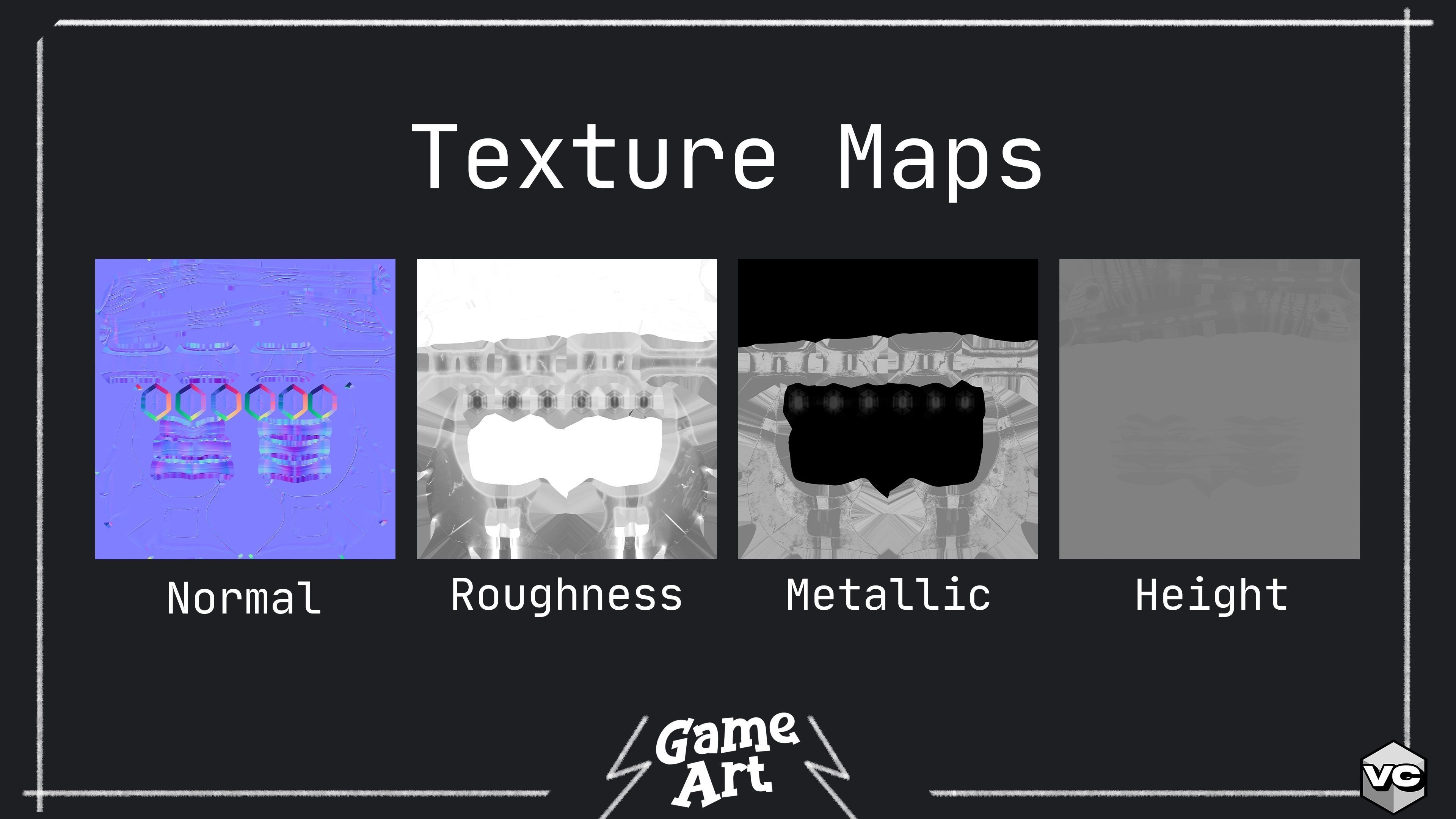 WEAPON BUNDLE - 5 Weapons Game Ready -  Low-poly 3D model_16