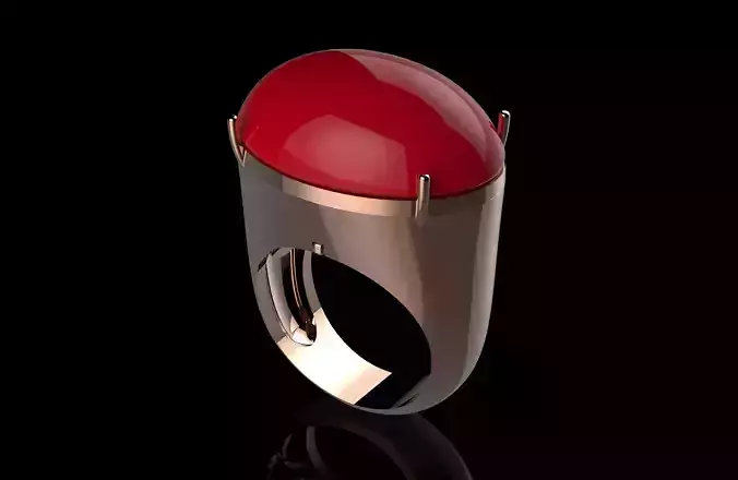 Fashion Ring 3D Print Model