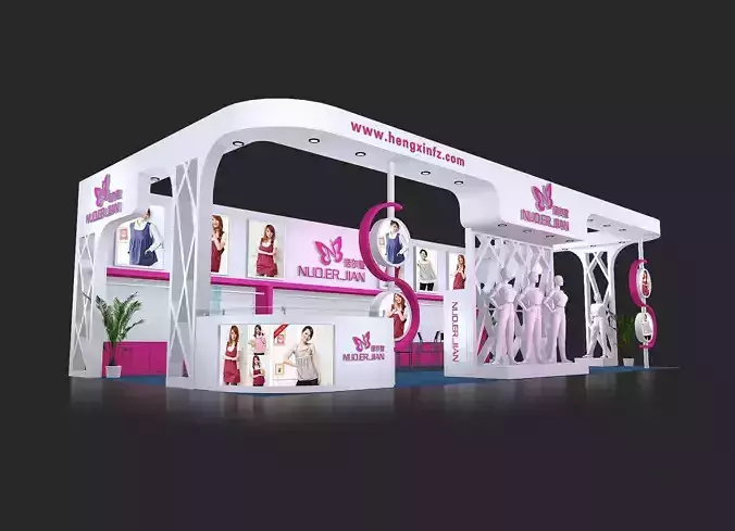 Booth - Area - 12X6-3DMAX2009-013