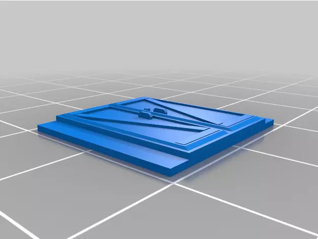 HO Scale American Backyard Shed Type 2 Free 3D print model_0