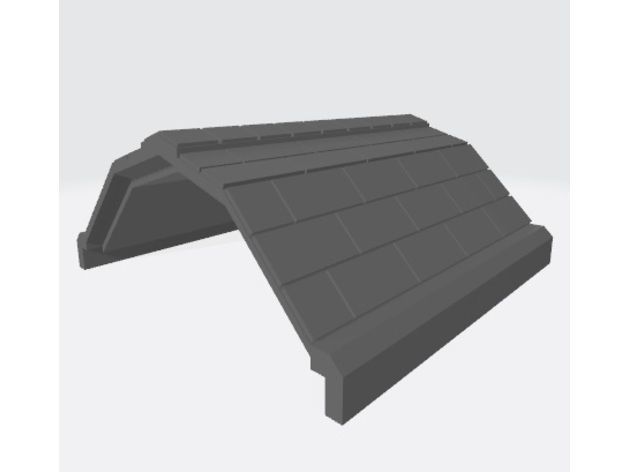 HO Scale American Backyard Shed Type 2 Free 3D print model_11