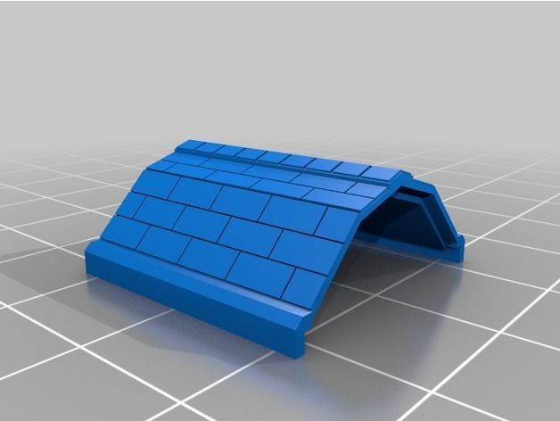 HO Scale American Backyard Shed Type 2 Free 3D print model_3