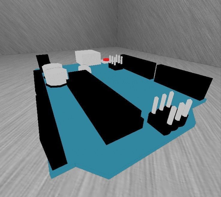 Arduino Uno Low-poly 3D model_18