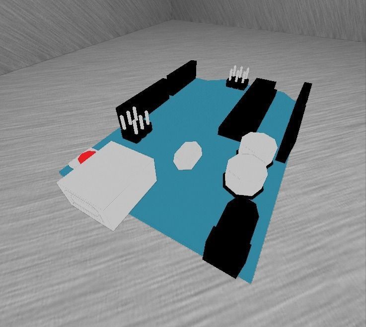Arduino Uno Low-poly 3D model_10