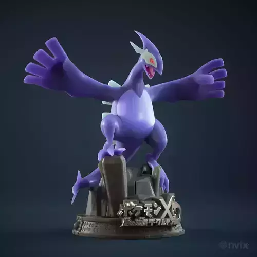 Shadow Lugia Pokemon XD Gale of Darkness 3D print model