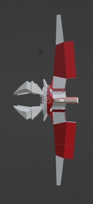 Sci-fi Spaceship 3D model_11