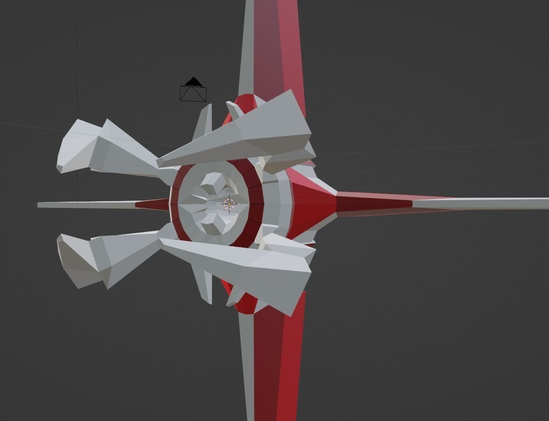 Sci-fi Spaceship 3D model_8