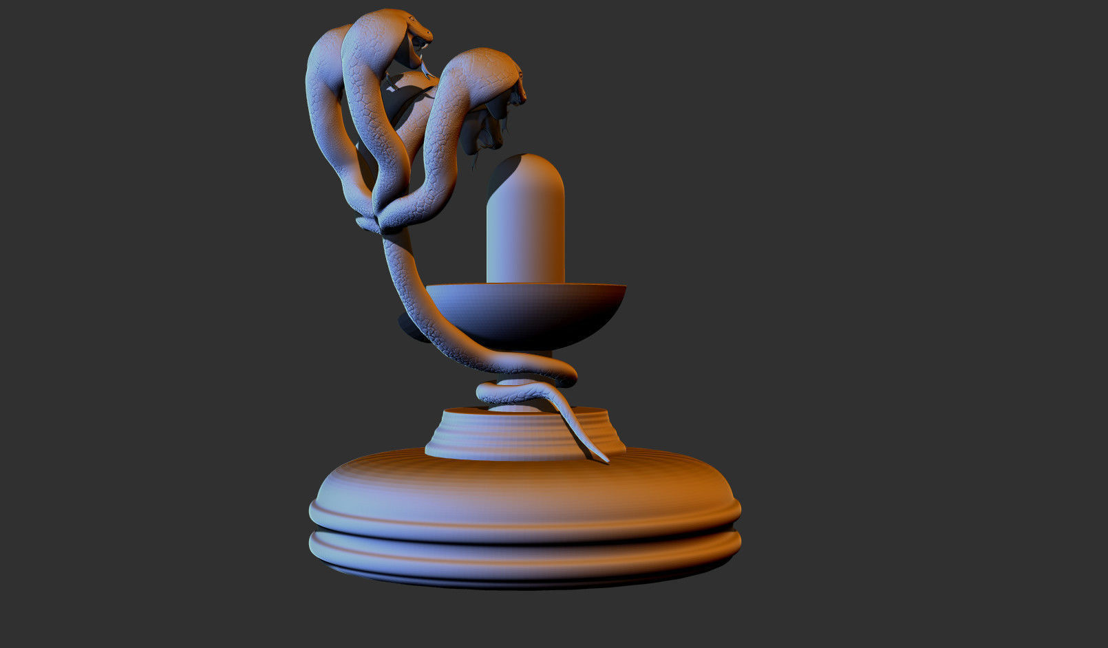 Lord Shiva 3D print model 3D print model_7