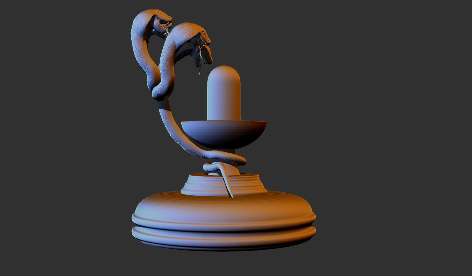 Lord Shiva 3D print model 3D print model_6