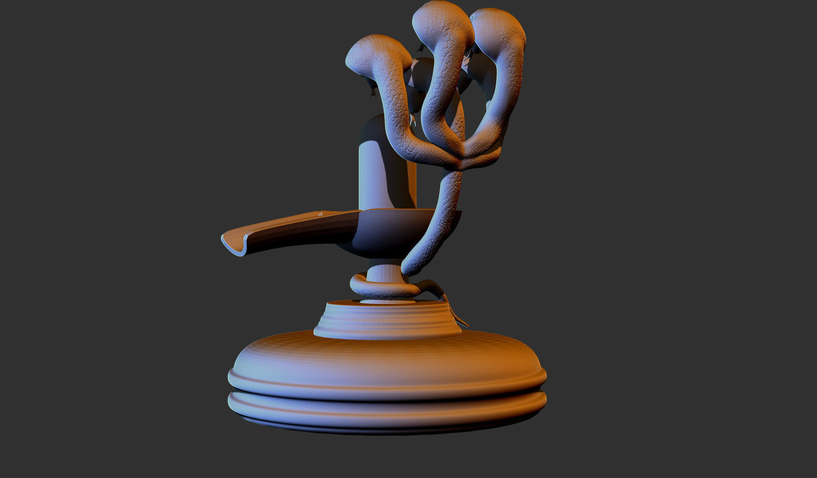 Lord Shiva 3D print model 3D print model_11
