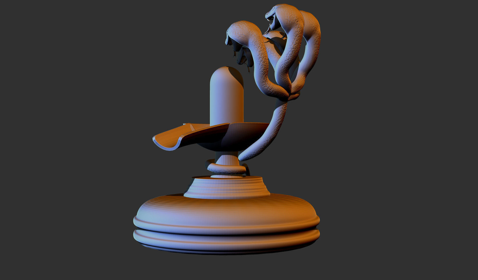Lord Shiva 3D print model 3D print model_12