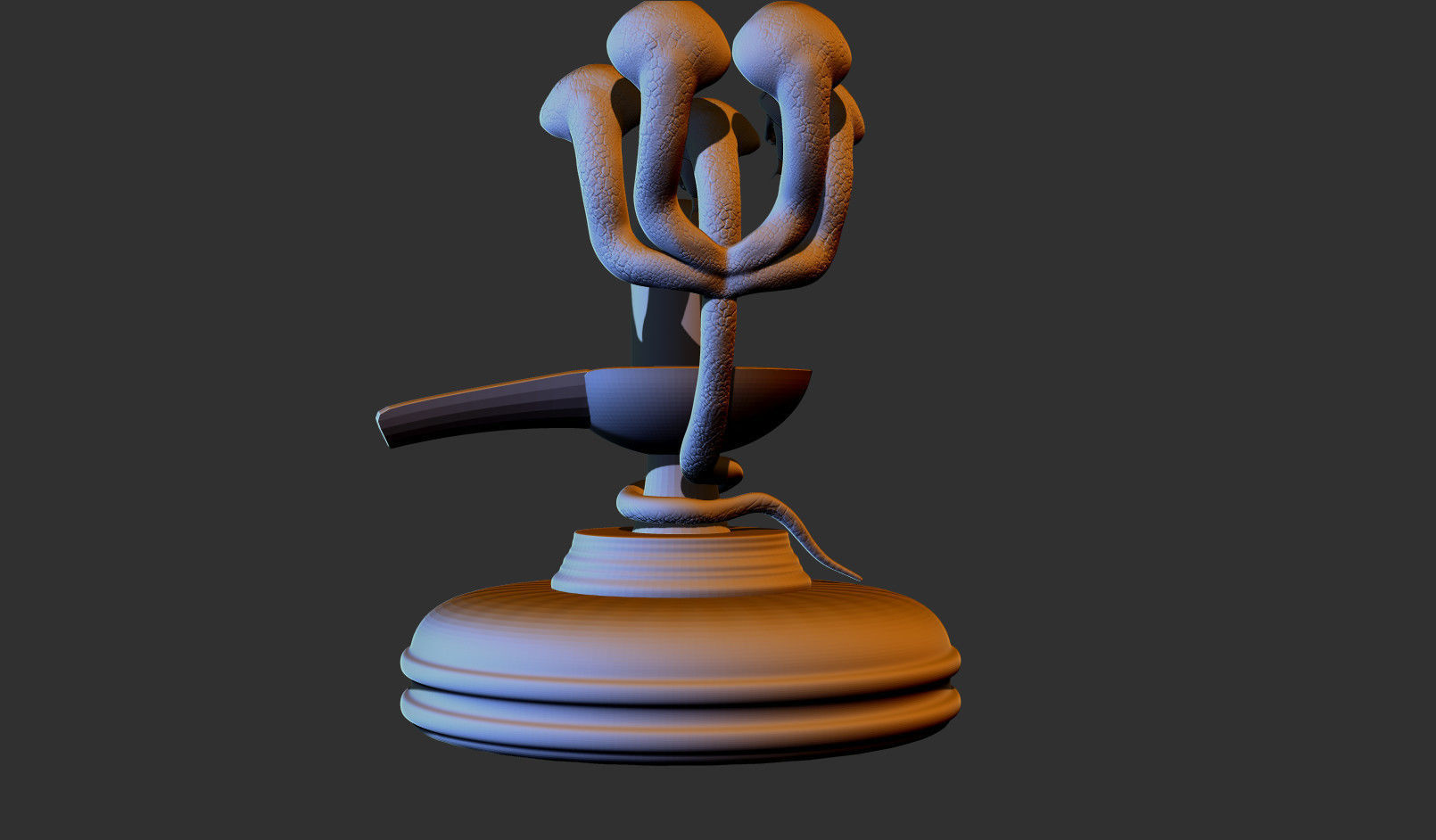Lord Shiva 3D print model 3D print model_10