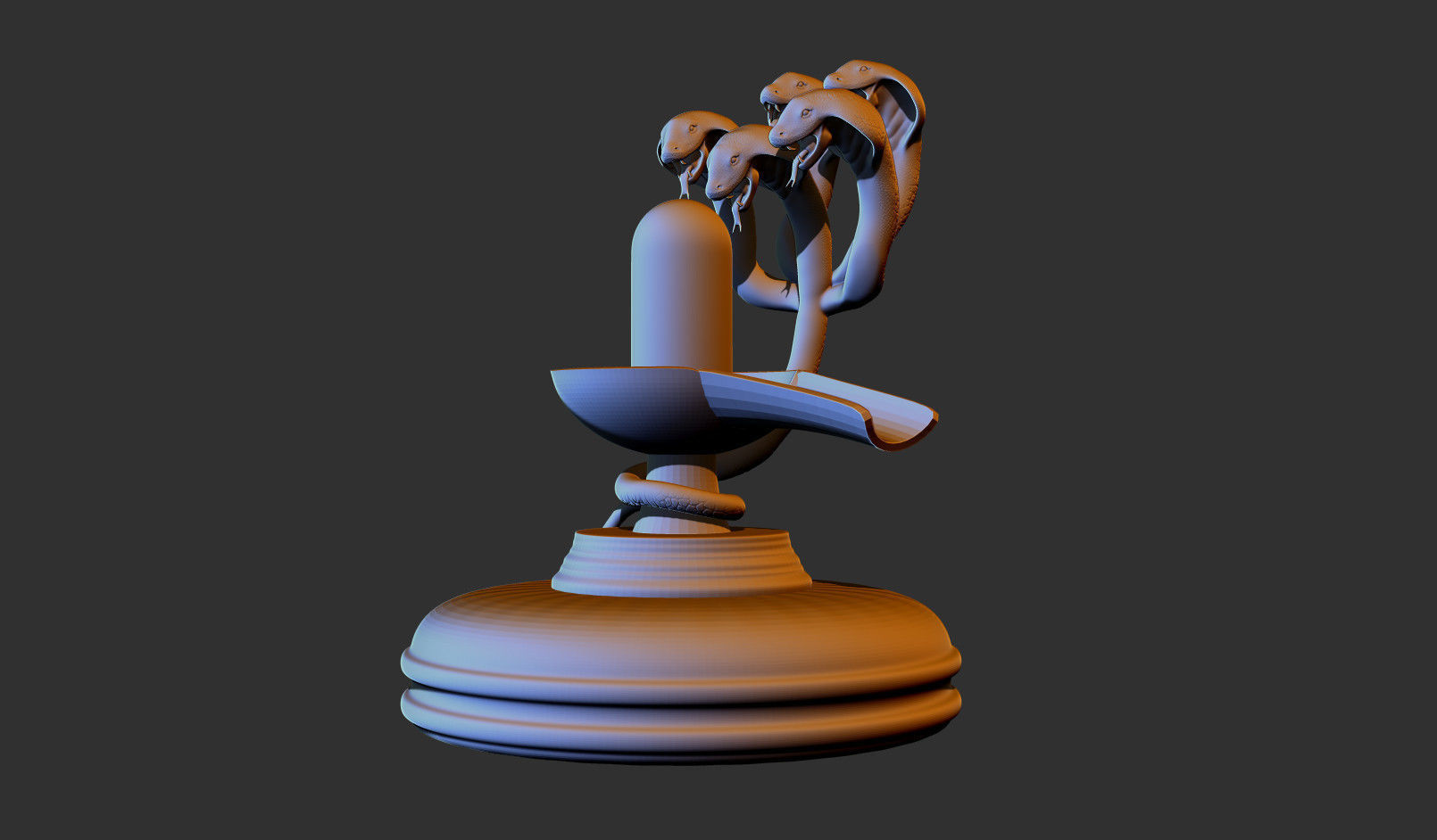 Lord Shiva 3D print model 3D print model_15