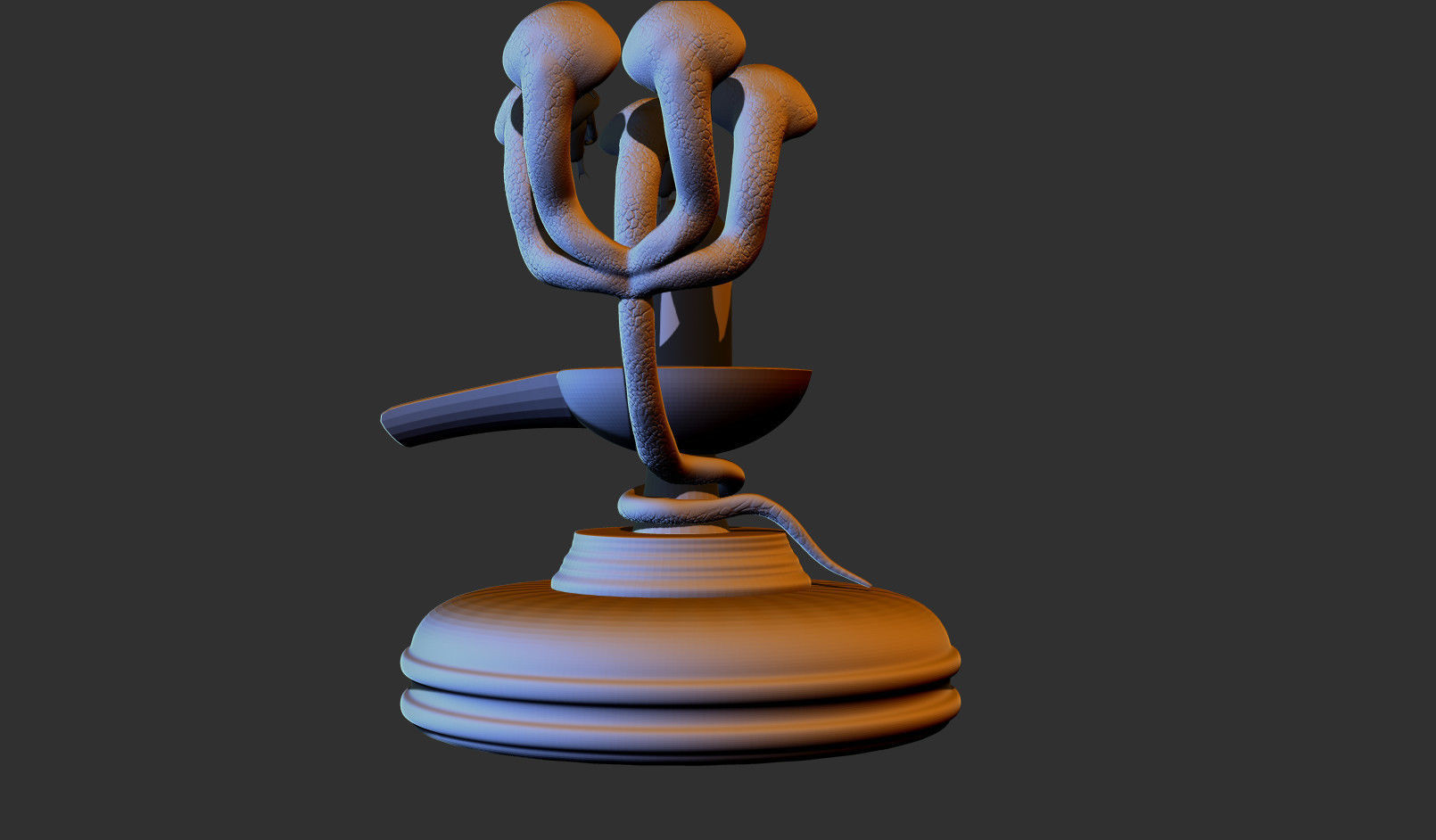 Lord Shiva 3D print model 3D print model_9