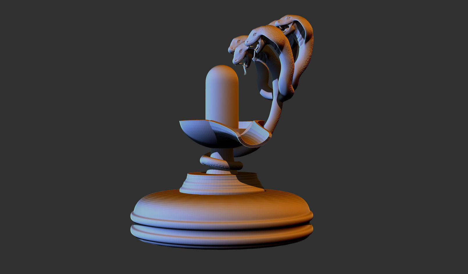 Lord Shiva 3D print model 3D print model_14