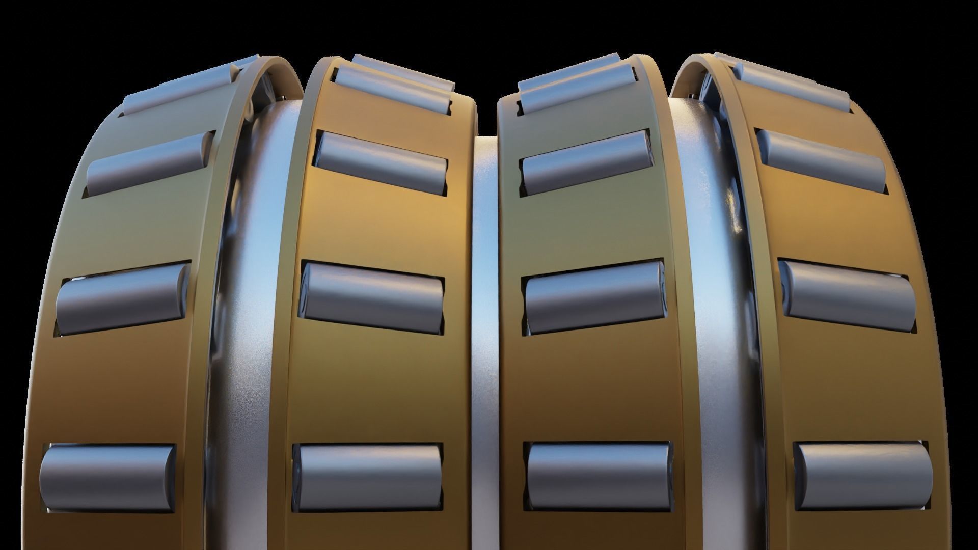 Four-row tapered bearing 3D model_5