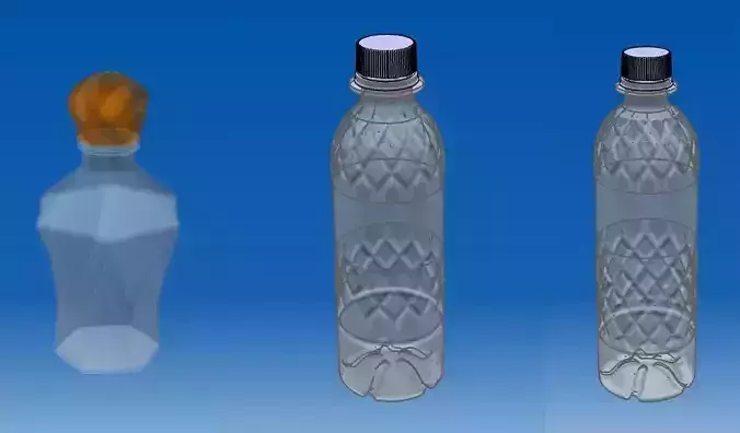 Patterned bottles collection