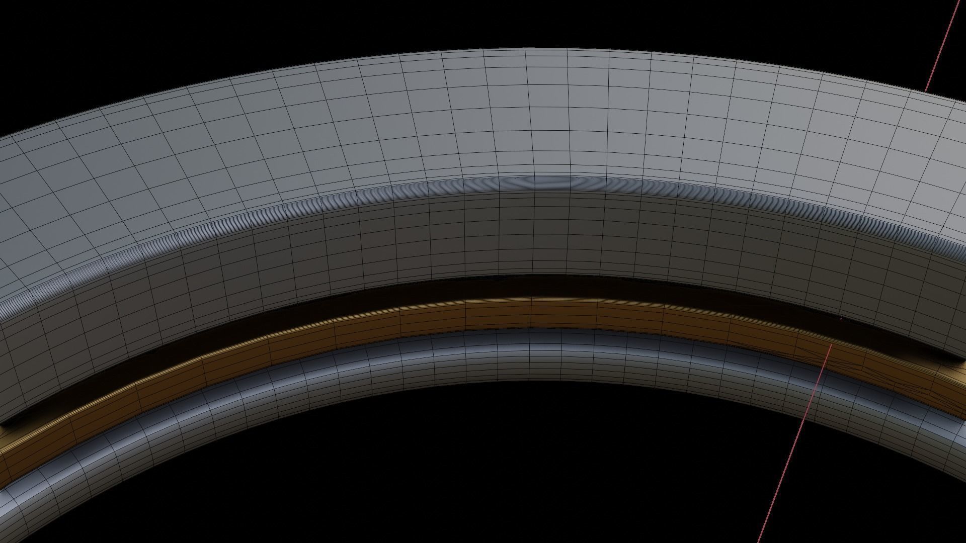 Thrust bearing - Tapered type 3D model_5