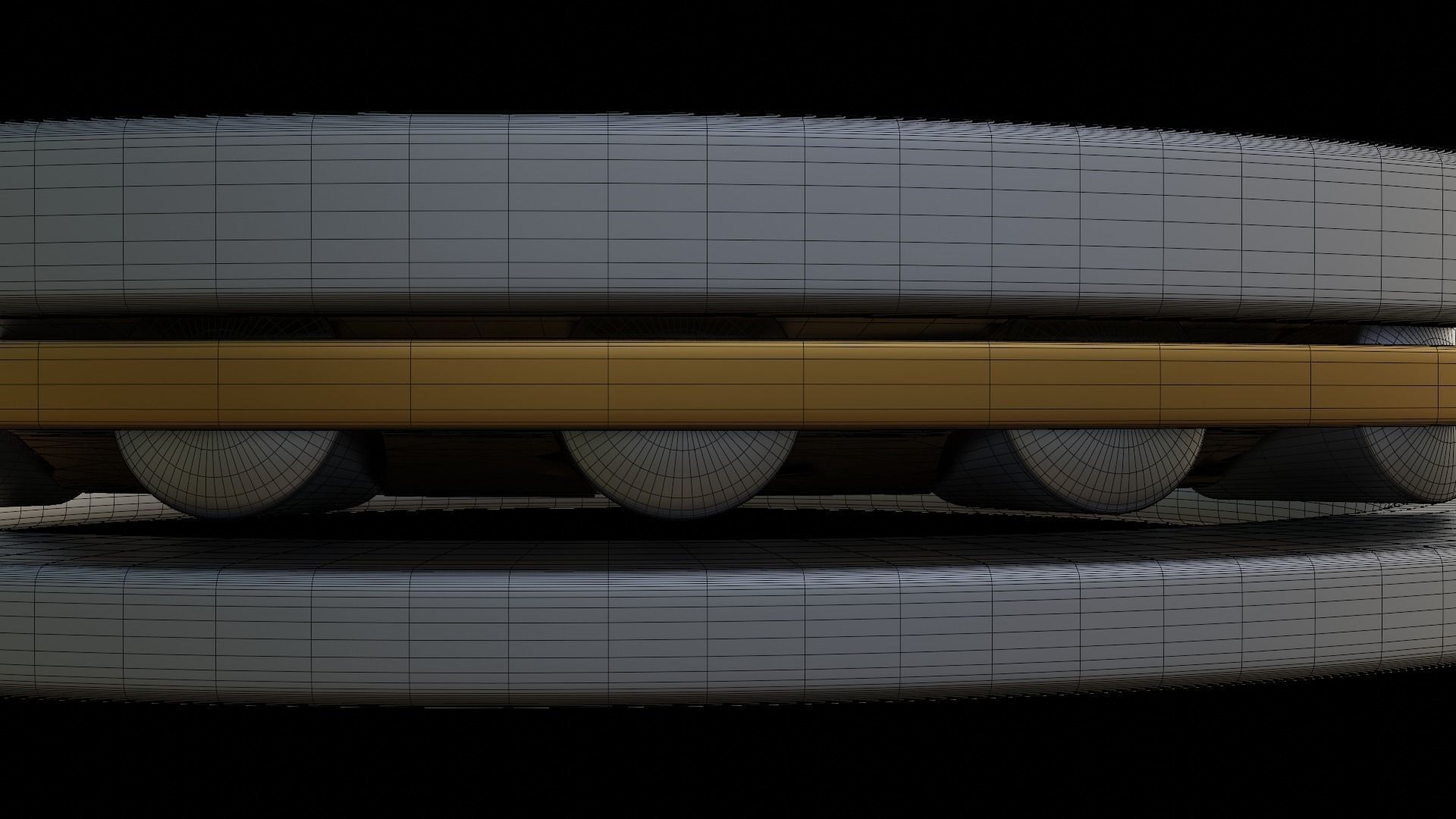 Thrust bearing - Tapered type 3D model_6
