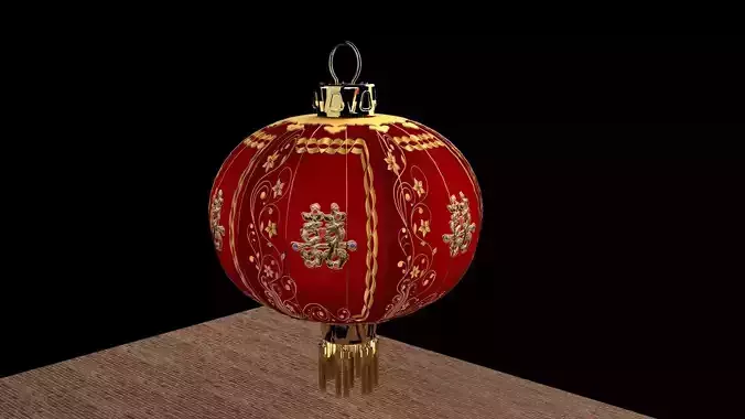 Chinese red lantern