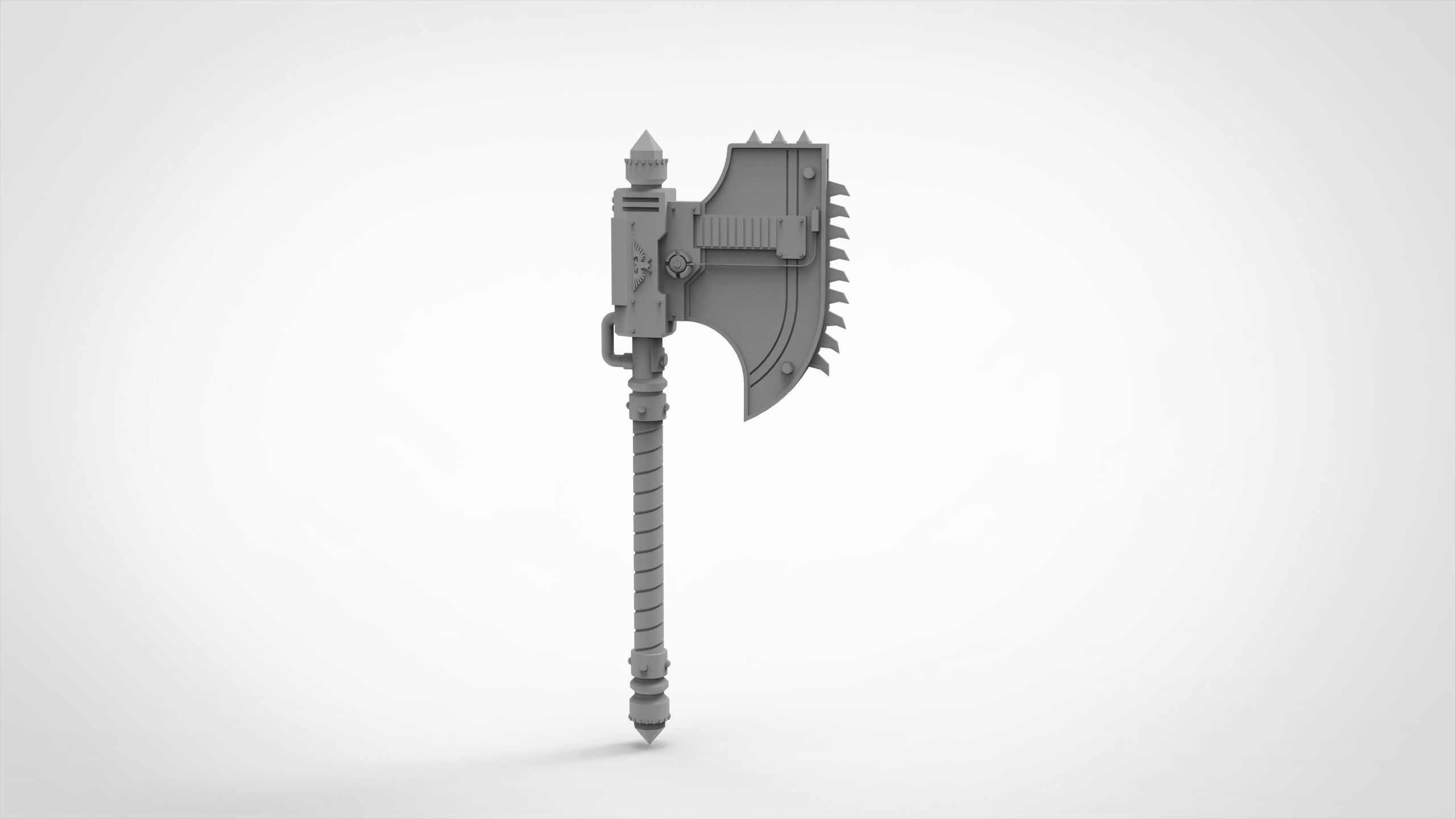 Chainaxe 3D print model_2
