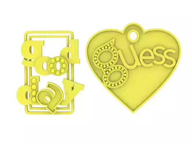 6806 Gold Heart Pendant For Pretty Girls 