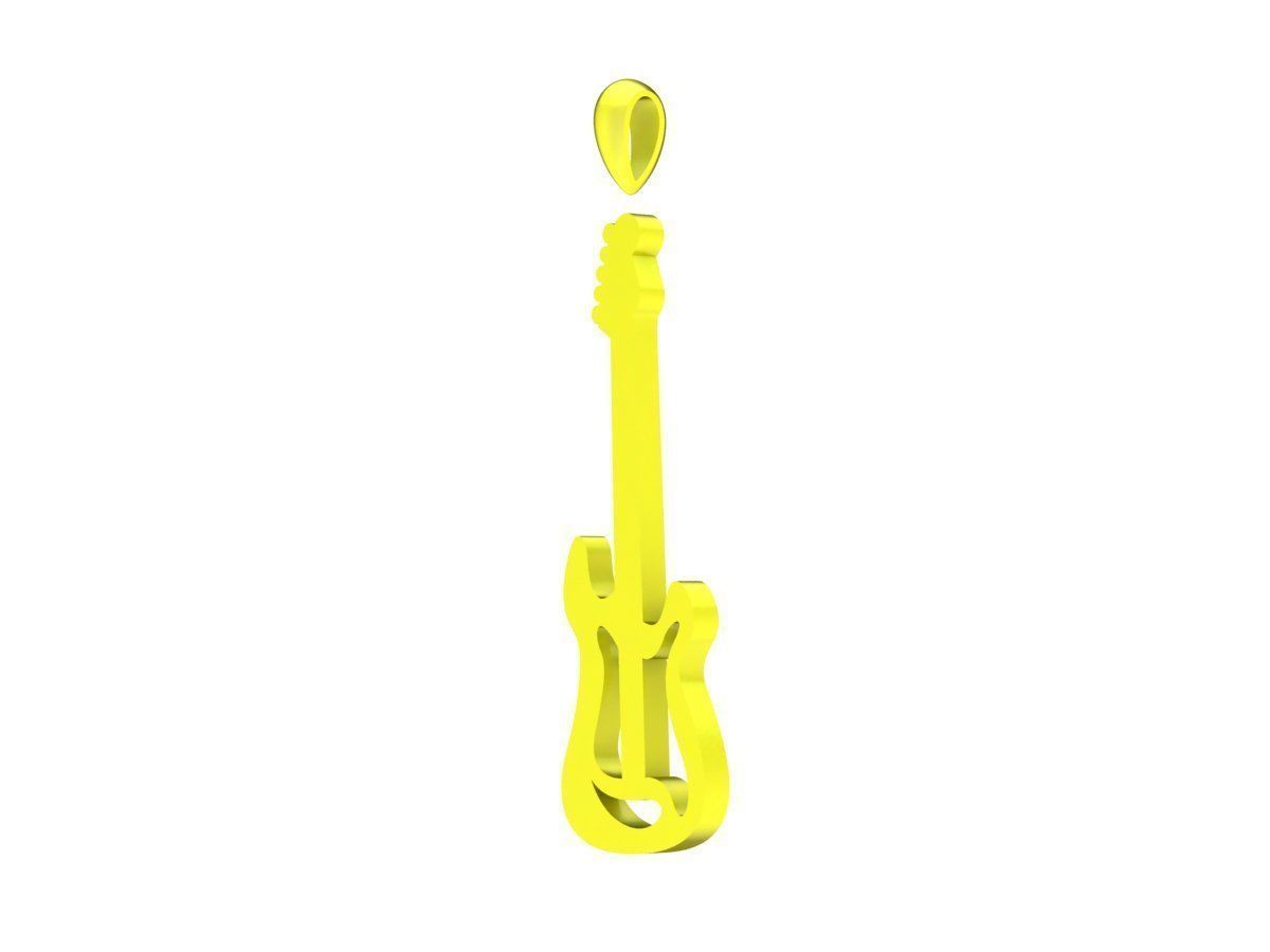 6822 Guita Pendant 3D print model_2