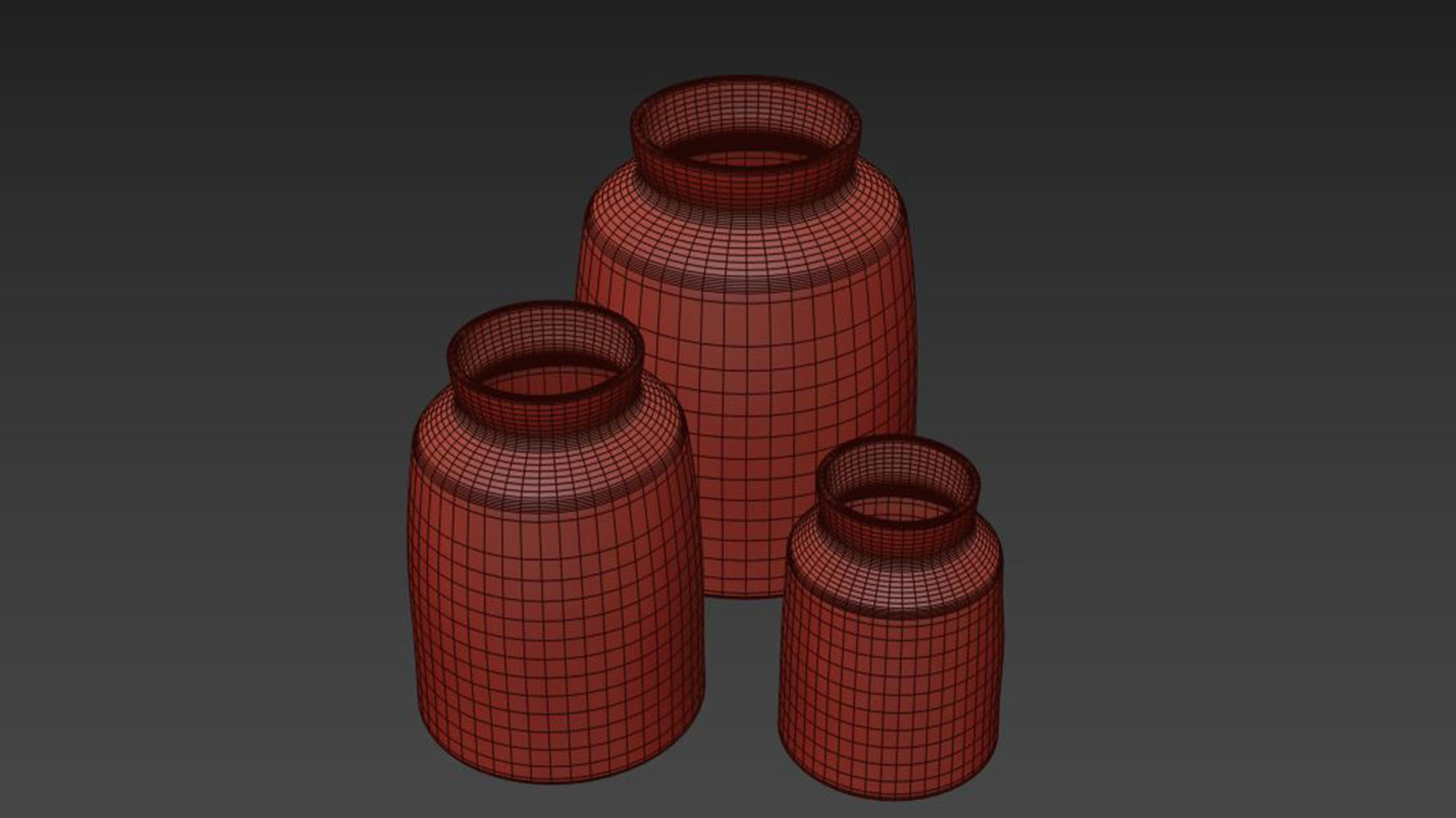 Farm Table Vase 3D model_6