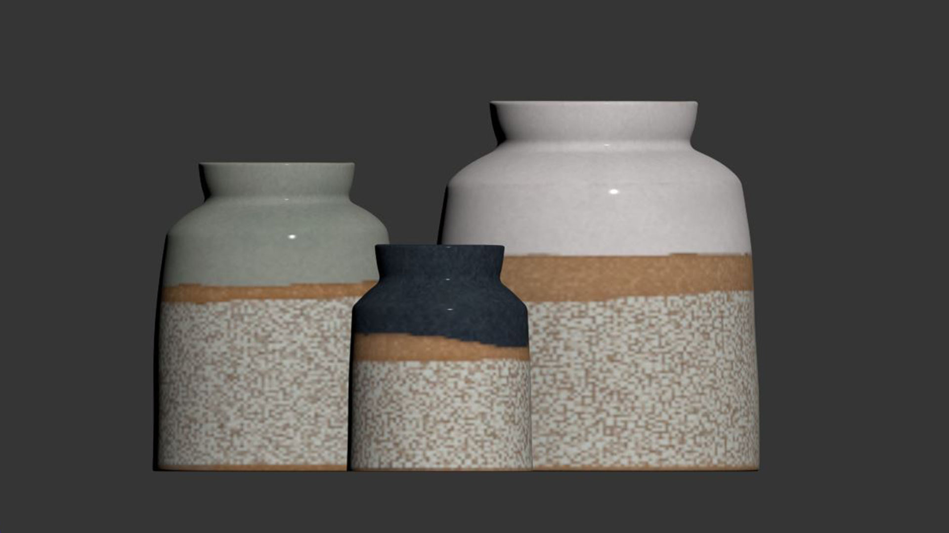 Farm Table Vase 3D model_3