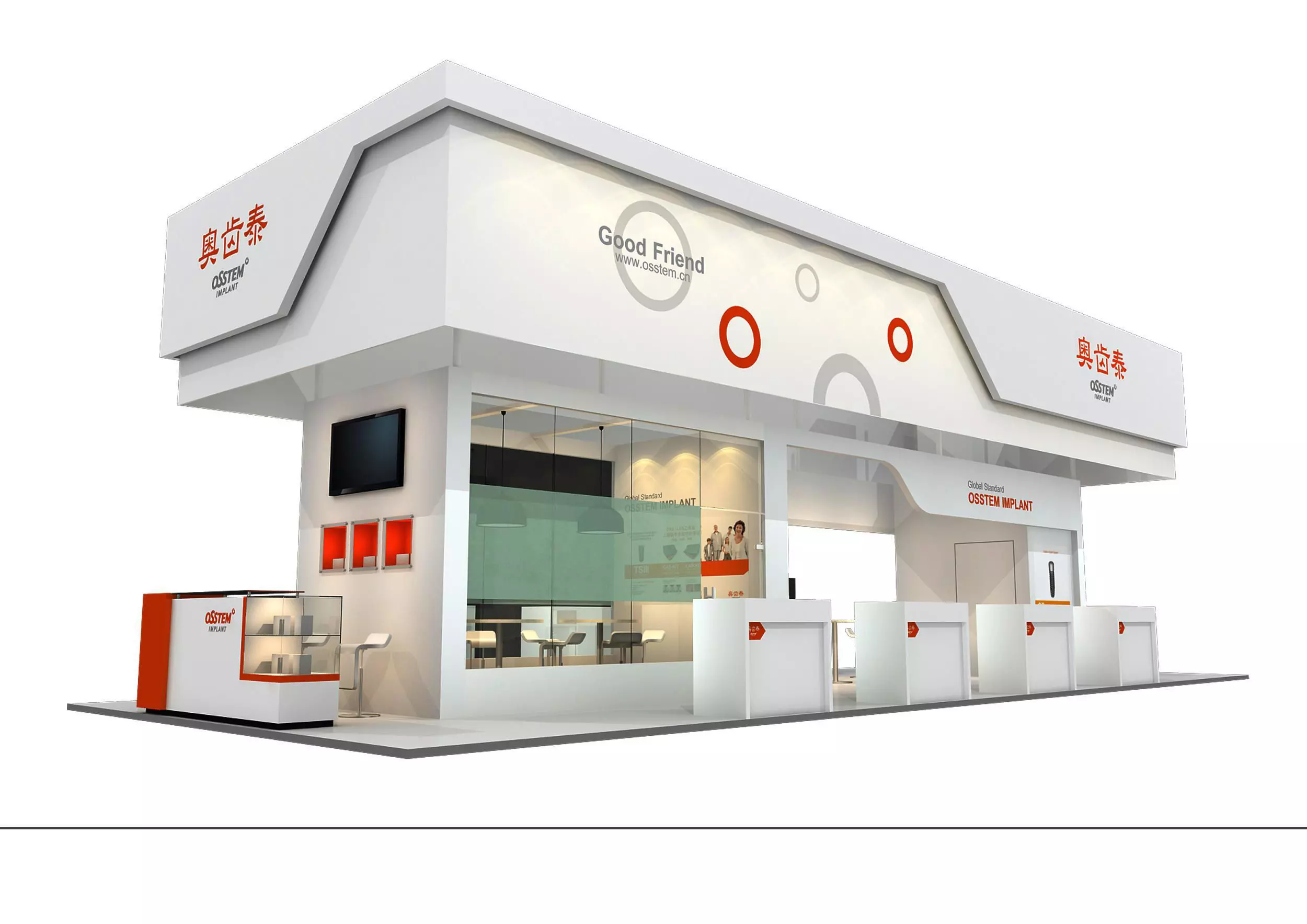 Booth - Area - 15X6-3DMAX2009-05 3D model_0