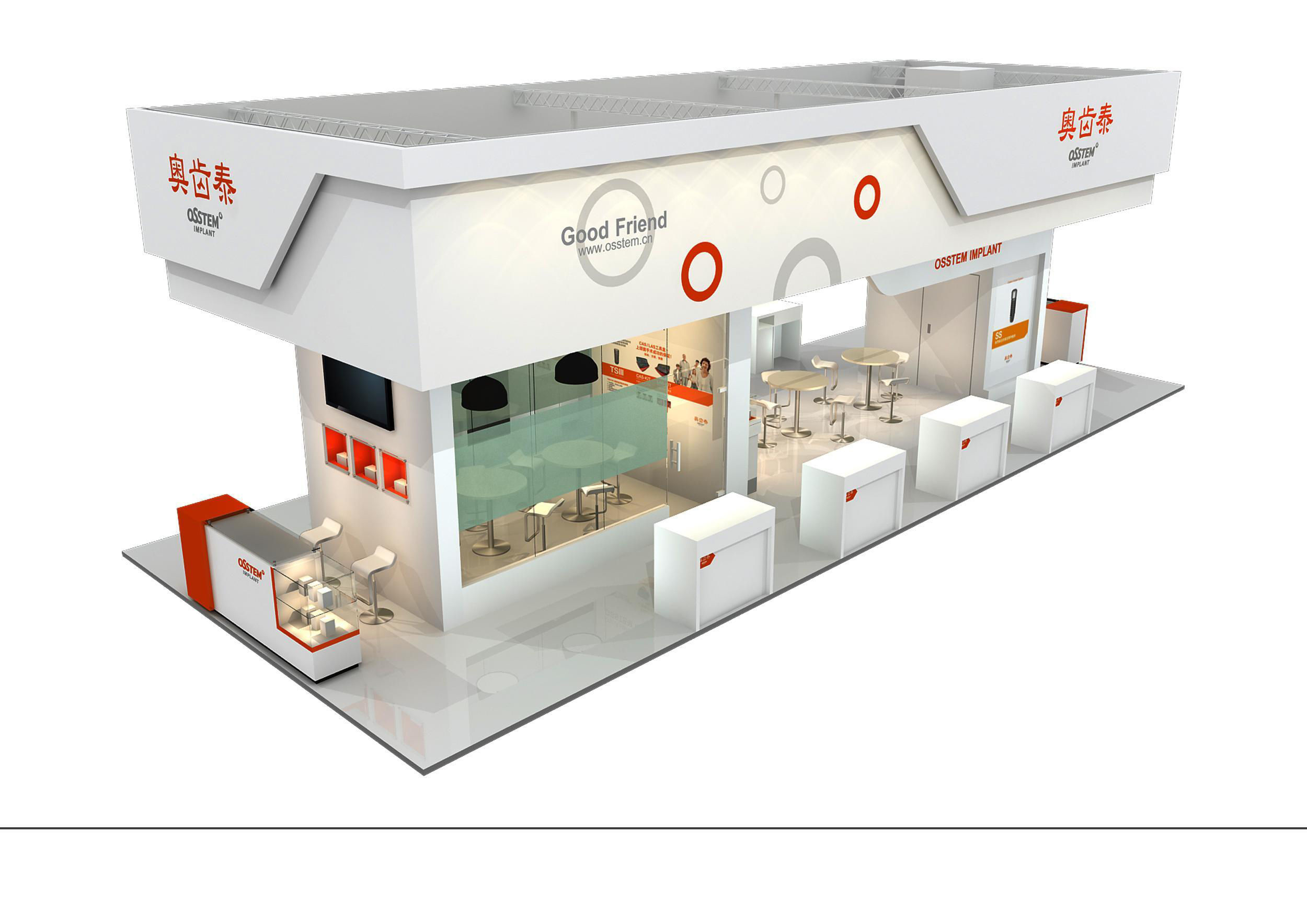 Booth - Area - 15X6-3DMAX2009-05 3D model_6