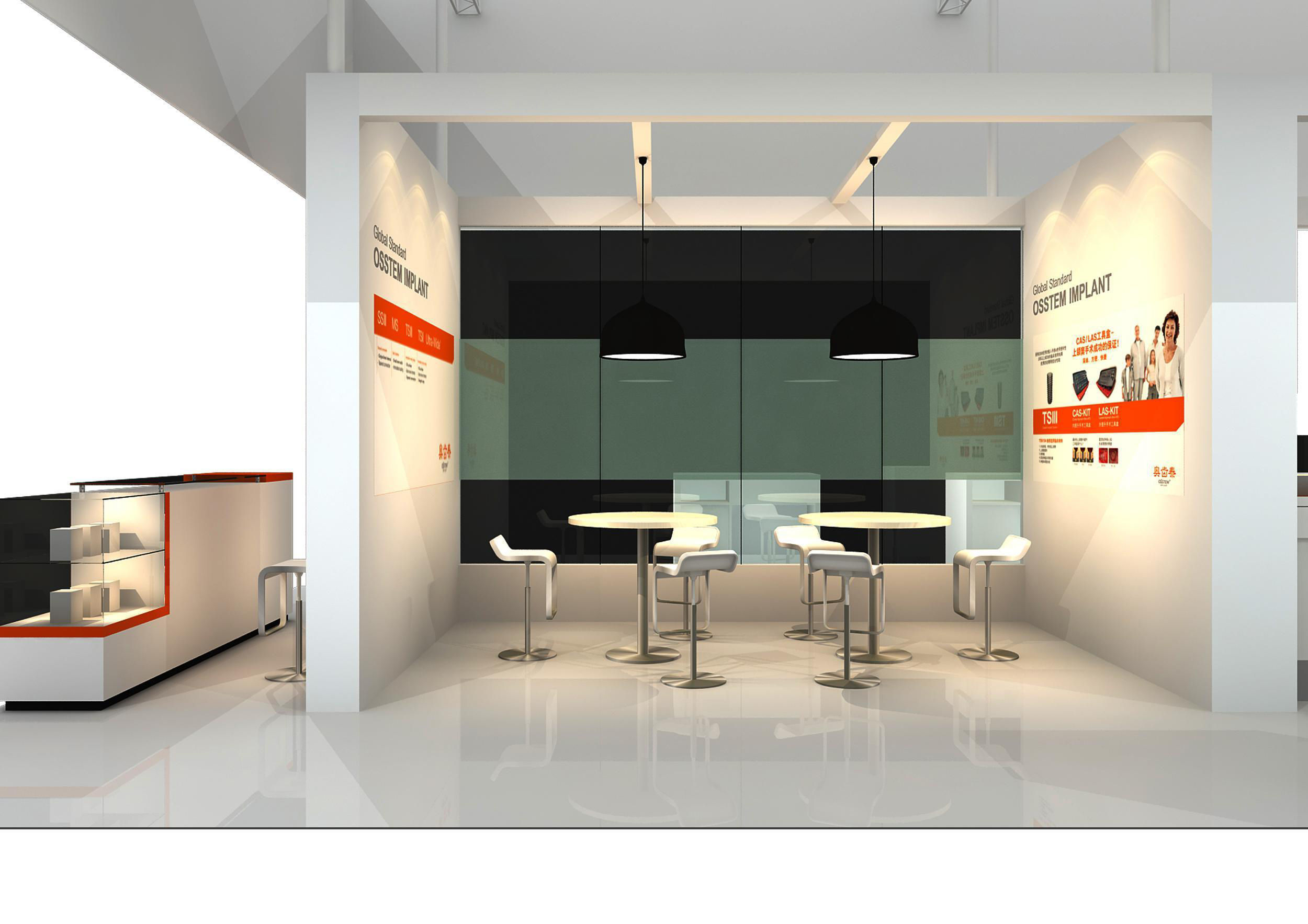 Booth - Area - 15X6-3DMAX2009-05 3D model_2