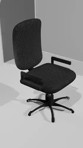 Simple chair in blender 
