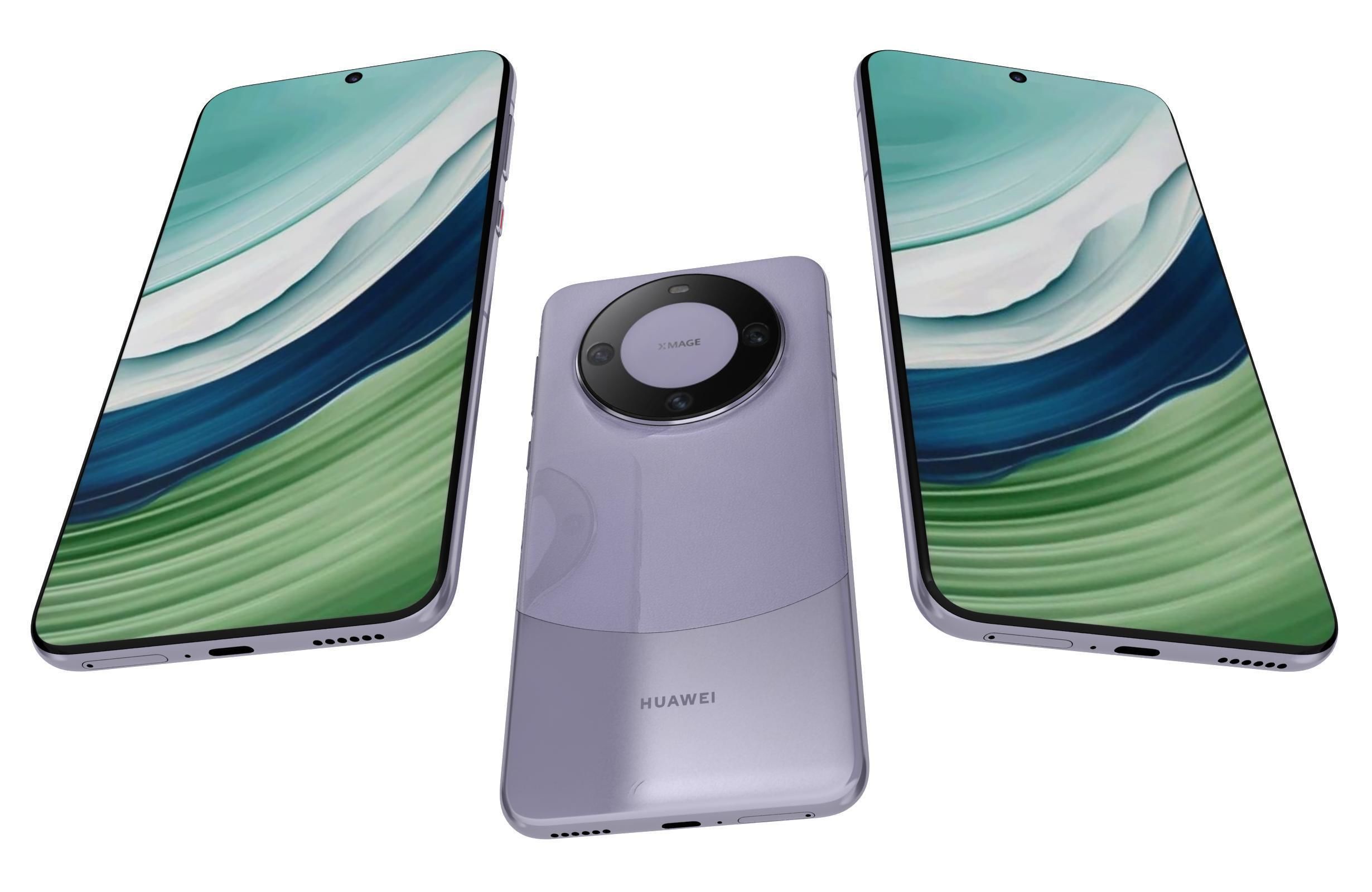 Huawei Mate 60 All Colors 3D model_27