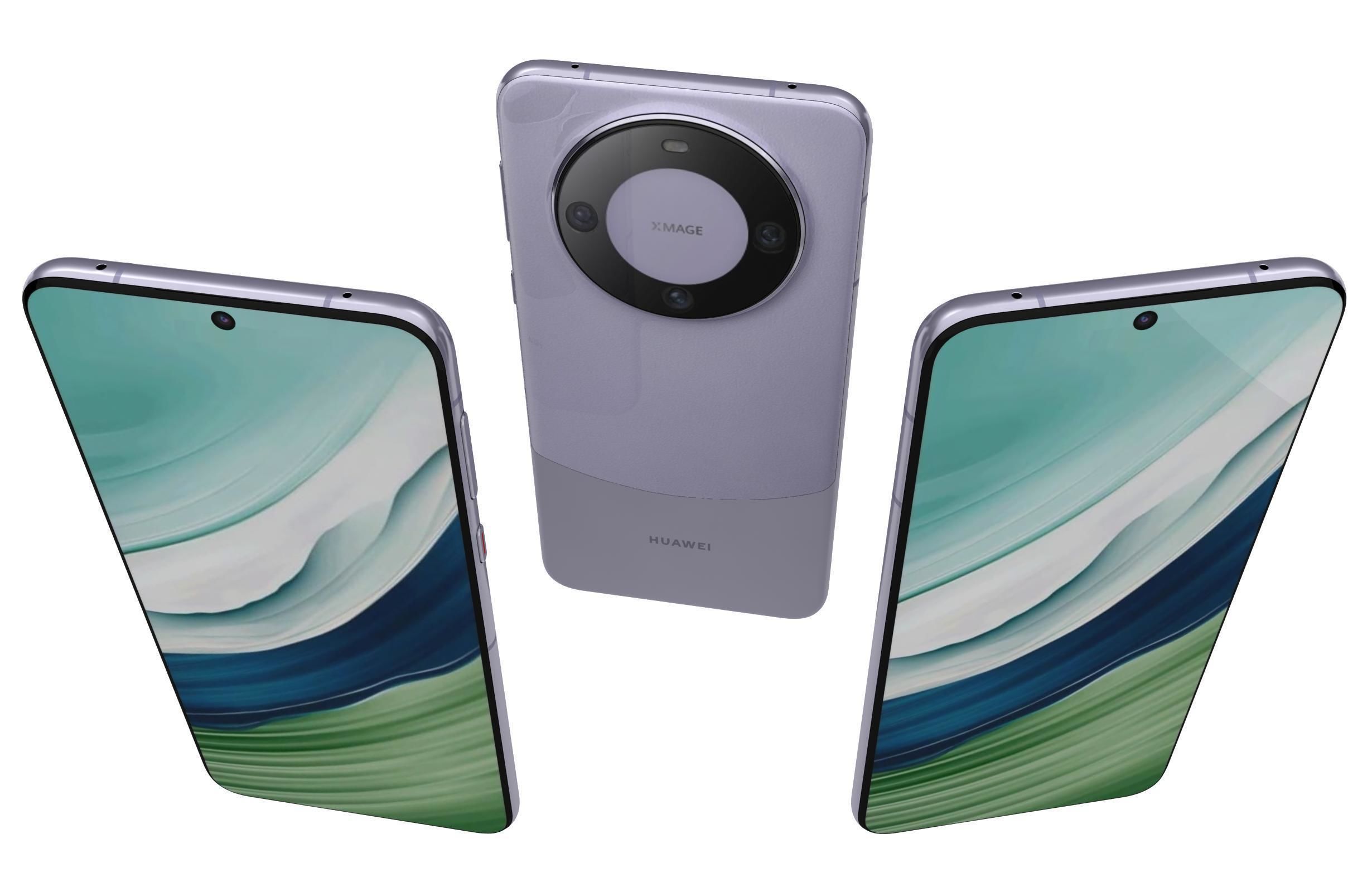 Huawei Mate 60 All Colors 3D model_26