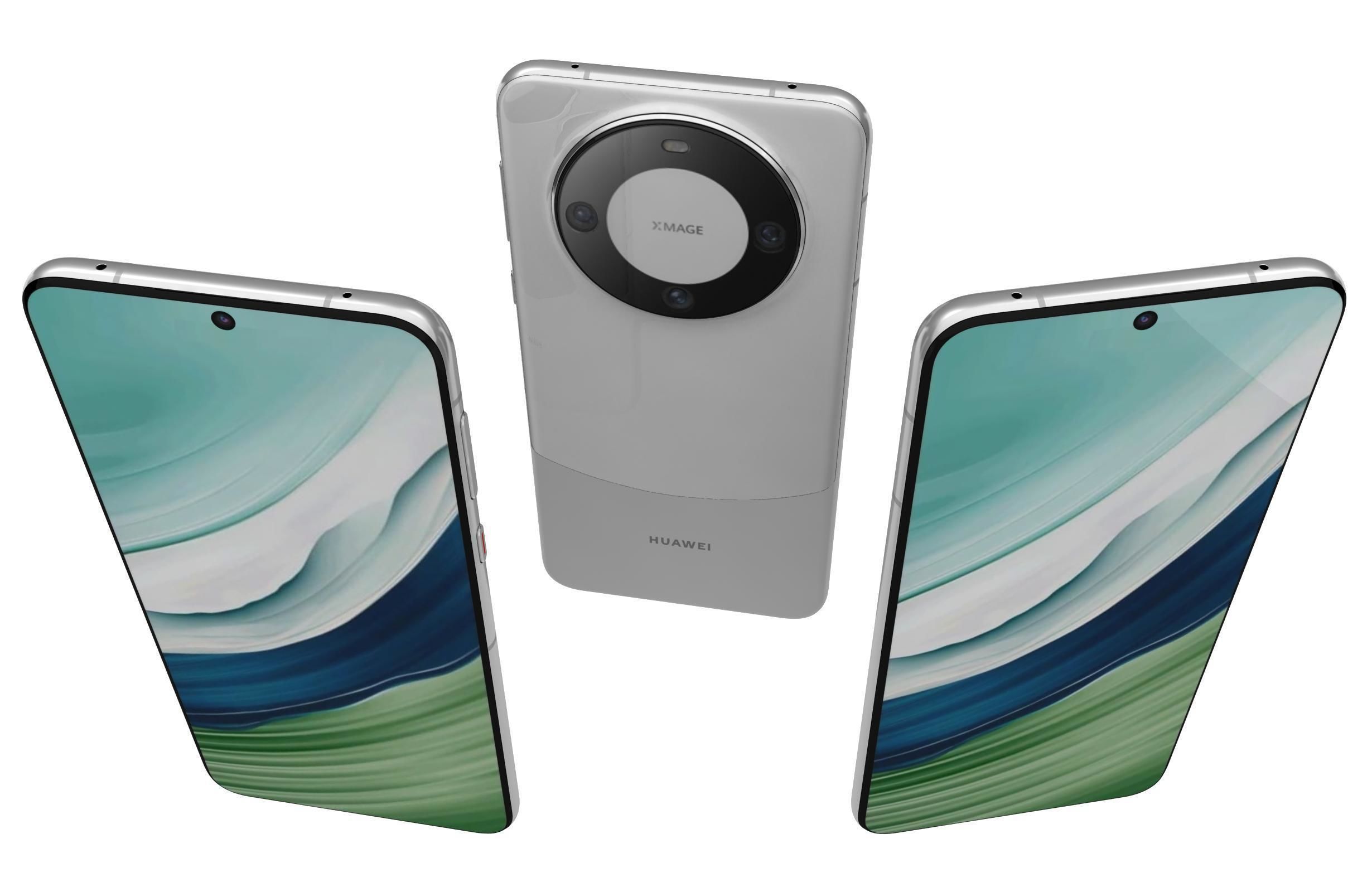 Huawei Mate 60 All Colors 3D model_38