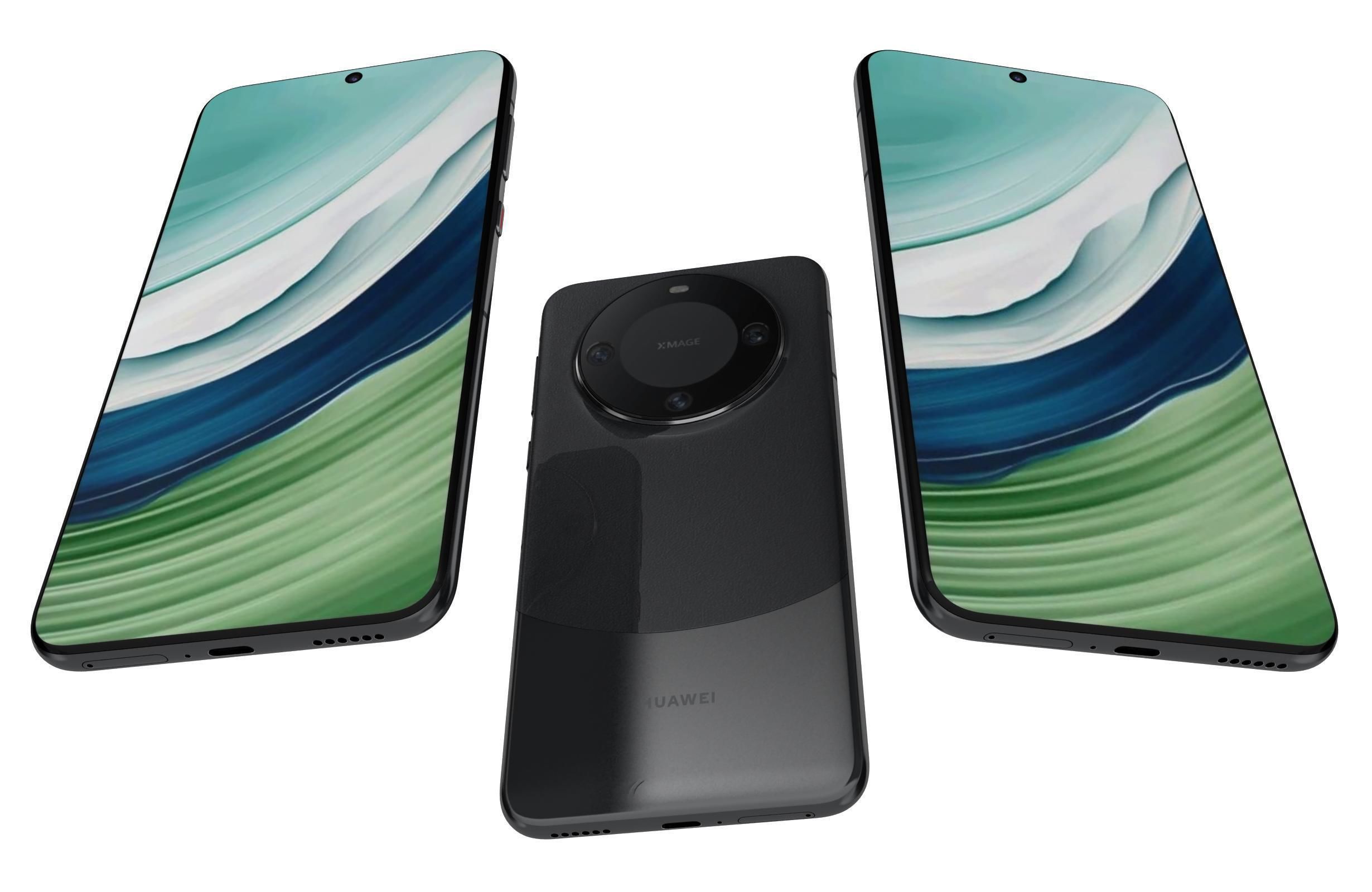 Huawei Mate 60 All Colors 3D model_3