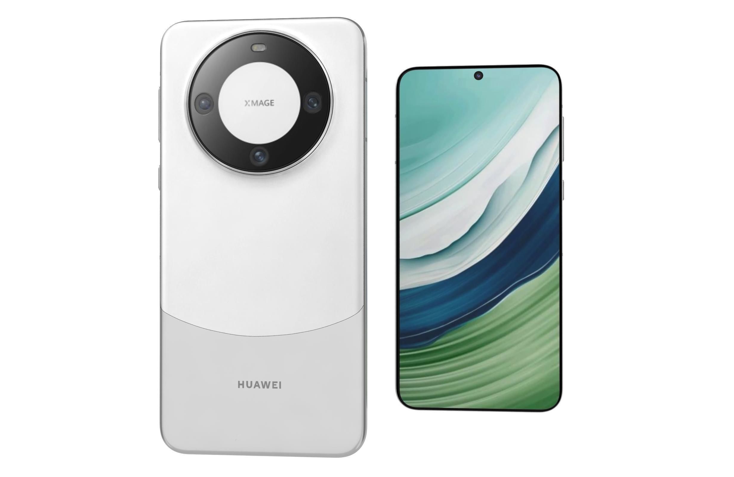 Huawei Mate 60 All Colors 3D model_44