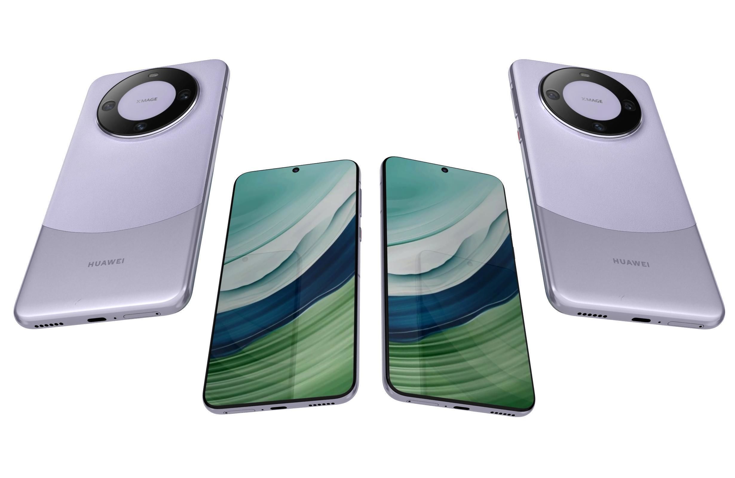 Huawei Mate 60 All Colors 3D model_30