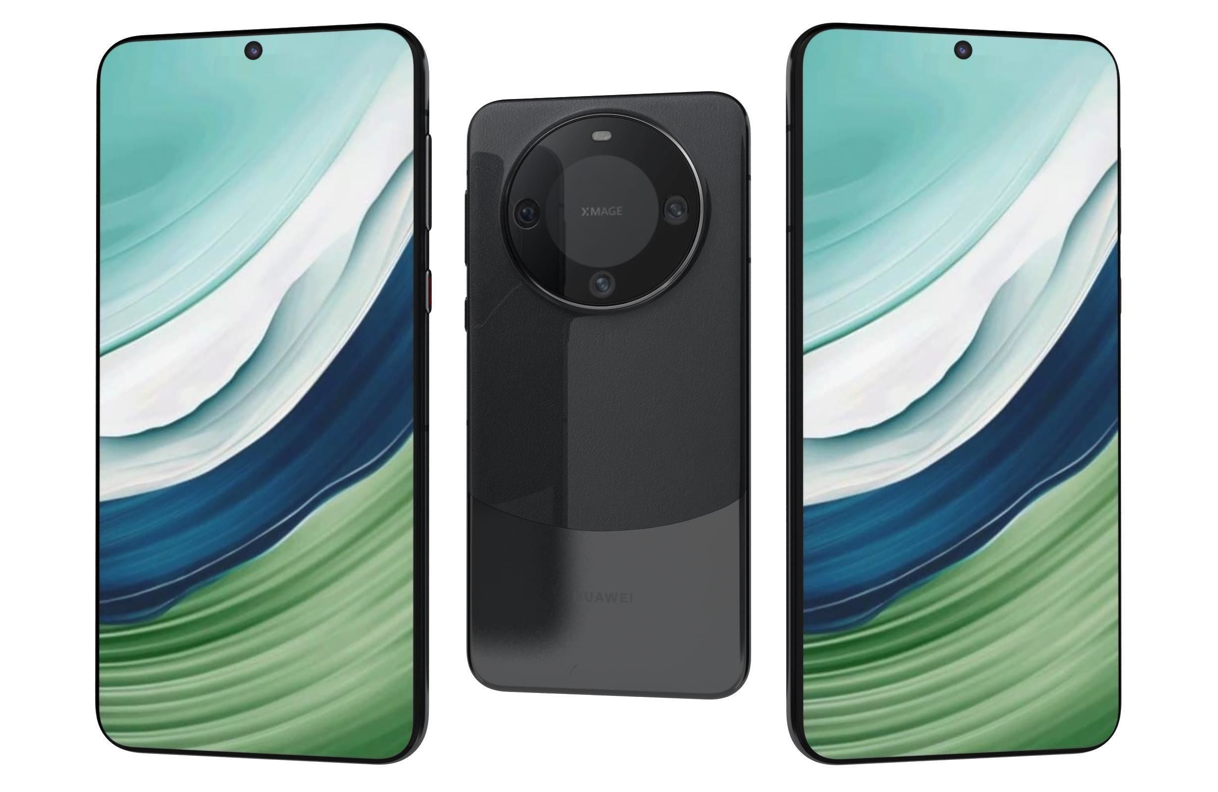 Huawei Mate 60 All Colors 3D model_1