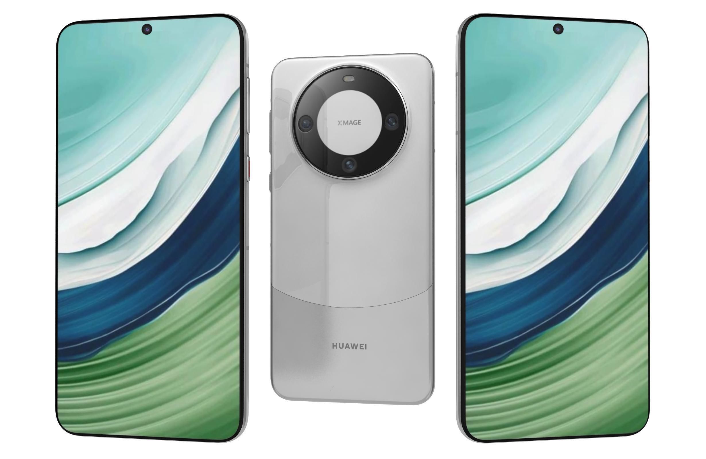 Huawei Mate 60 All Colors 3D model_37