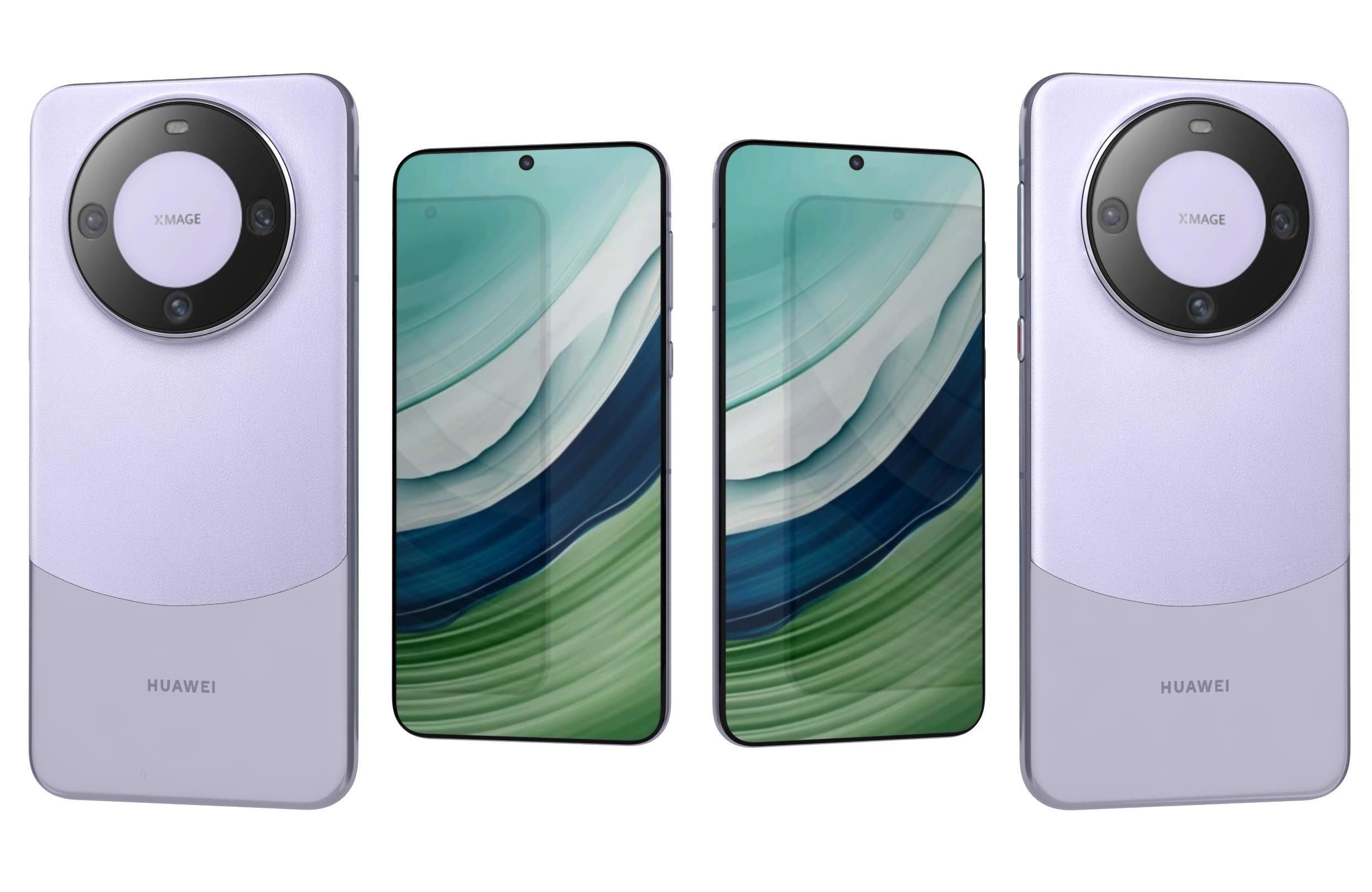 Huawei Mate 60 All Colors 3D model_28