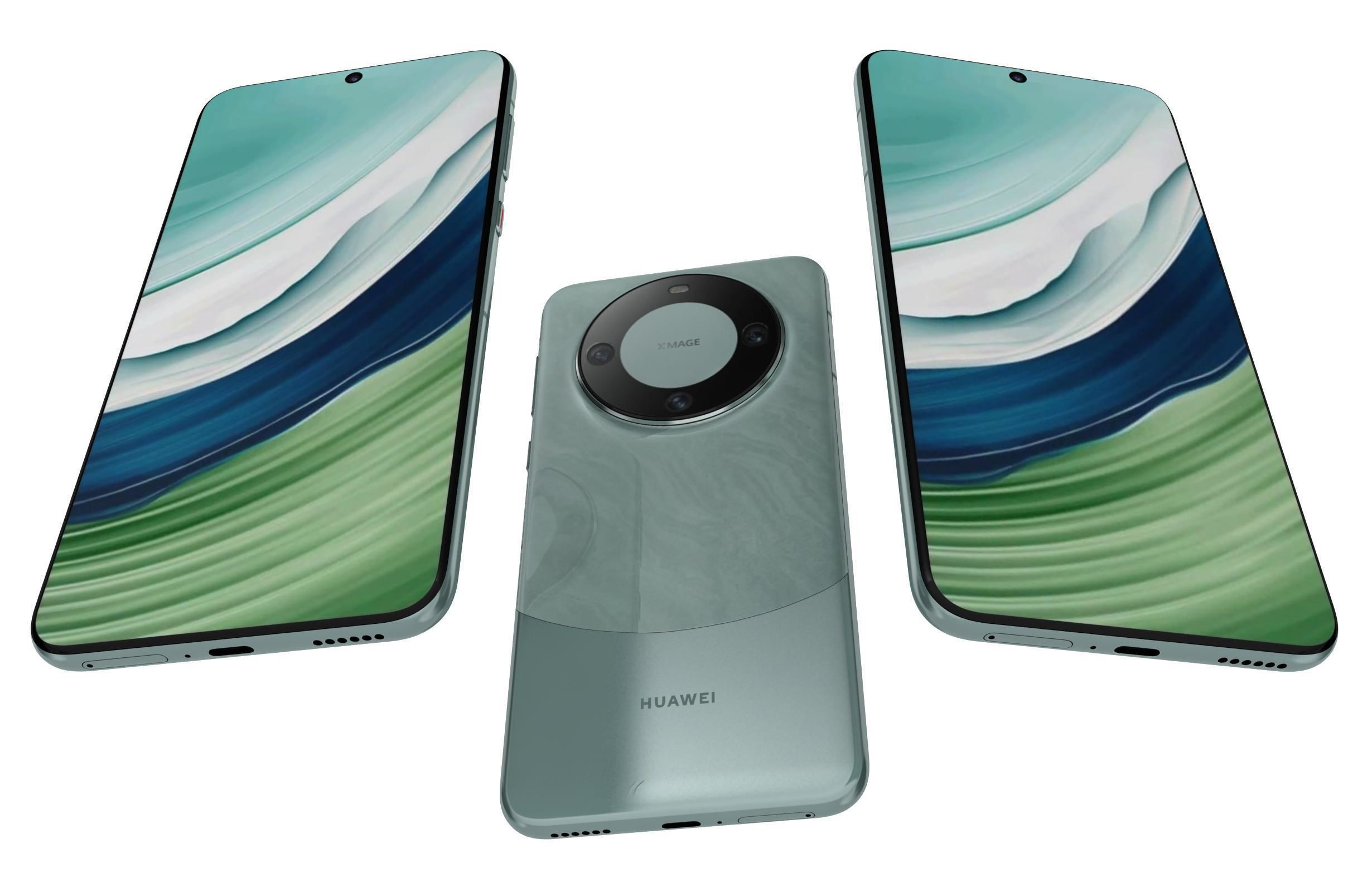 Huawei Mate 60 All Colors 3D model_15