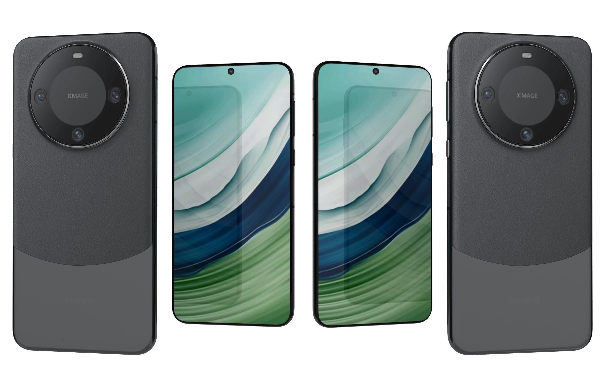 Huawei Mate 60 All Colors 3D model_4