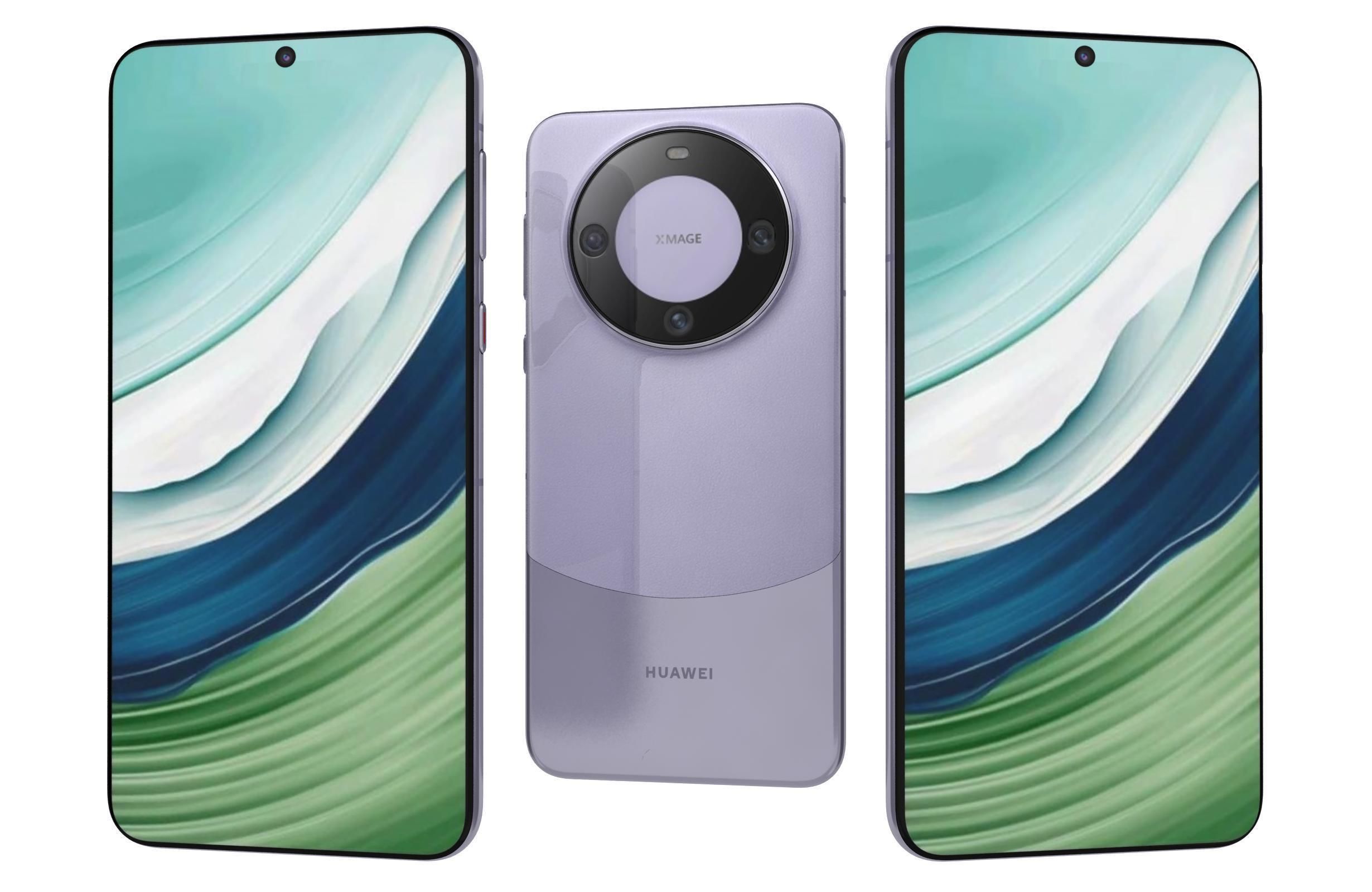 Huawei Mate 60 All Colors 3D model_25